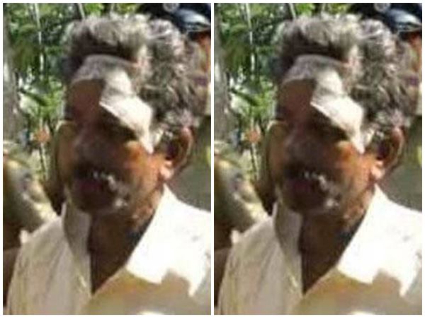 ''കോണ്‍ഗ്രസുകാരോട് കളിച്ചാല്‍ ഇങ്ങനെ ഇരിക്കുമെടാ''