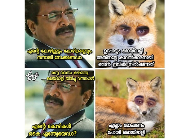 കോഴിയെ നോക്കാന്‍ കുറുക്കന്‍