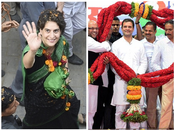  പ്രിയങ്കയും രാഹുലും