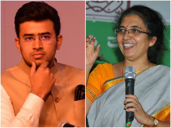 തേജസ്വിനിയെ വെട്ടി തേജസ്വി