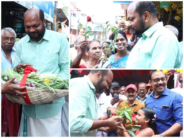  സ്വീകരണത്തിനൊപ്പം പച്ചക്കറികള്‍ 