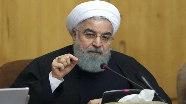 റൂഹാനിയുടെ മറുപടി