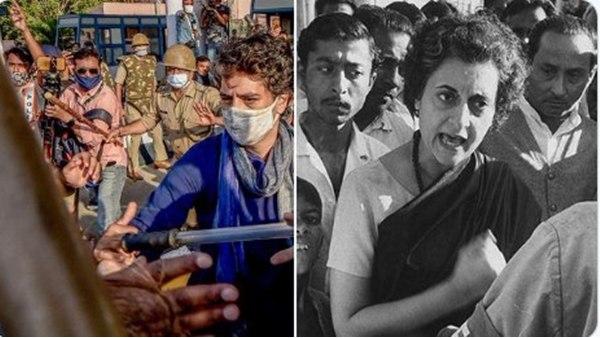 ഇന്ദിരാ ഗാന്ധിയോട് ഉപമിച്ച് ഇന്ദിരാ ഗാന്ധിയോട് ഉപമിച്ച്