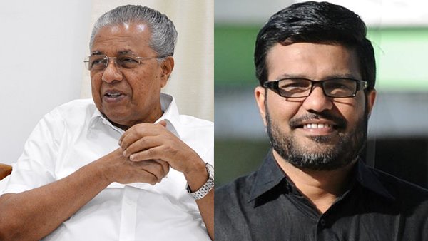 pinarayi and mb rajesh pinarayi and mb rajesh