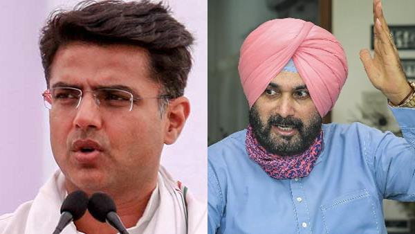 സച്ചിൻ പൈലറ്റും സിദ്ധുവും