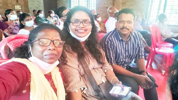 പ്രസംഗം അവസാനിപ്പിച്ച ഉടനെ ഇതിനെതിരെ സദസ്സില്‍ നിന്നും