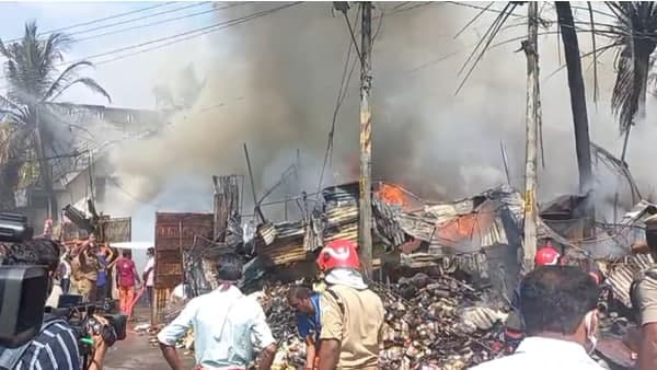 അവിടേക്ക് ഫയർ ഫോഴസ് ഉദ്യോഗസ്ഥർക്ക് എത്തിച്ചേരാന് സാധിച്ചിട്ടില്ല അവിടേക്ക് ഫയർ ഫോഴസ് ഉദ്യോഗസ്ഥർക്ക് എത്തിച്ചേരാന് സാധിച്ചിട്ടില്ല