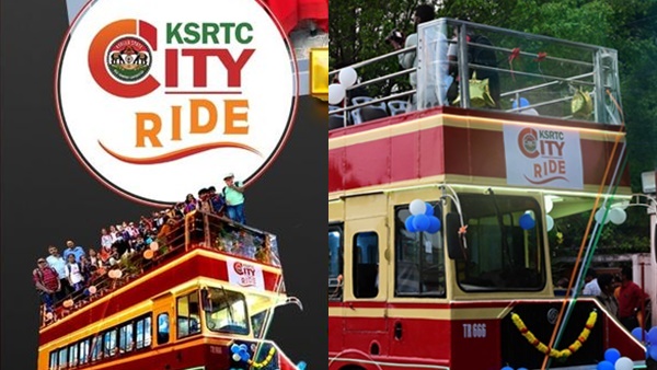 ഓപ്പൺ ഡെക്ക് ഡബിൾ ഡെക്കർ സിറ്റി റൈഡ് സീ