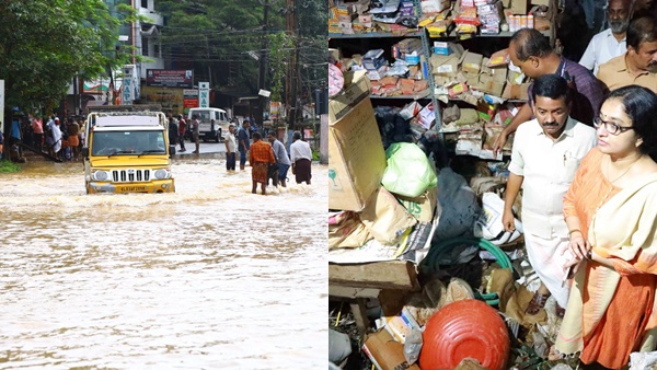 ശബരിമലയിൽ ഉൾവനത്തിൽ ഉരുൾപ്പൊട്ടിയതിനെ തുടർന്ന് 