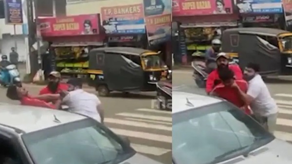 തല്ലുകയും ബിയർകുപ്പികൊണ്ട് തലയിൽ അടിക്കുകയും