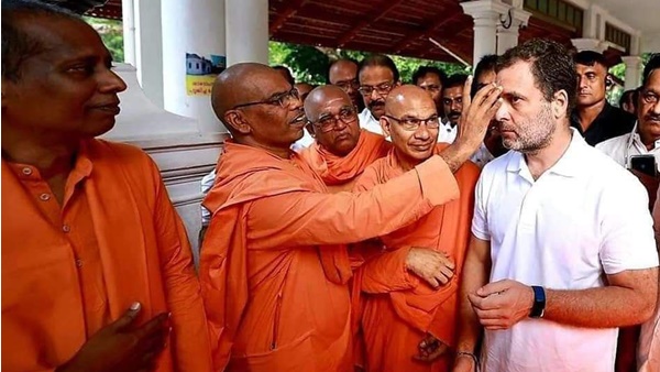 ആദ്യമായിട്ടാണ് രാഹുല്‍ ഗാന്ധി ശിവഗിരി മഠത്തിലേക്ക് എത്തുന്നത്