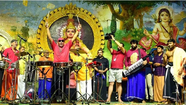 സംഗീത തിരയിളക്കി ഡ്രം മാന്ത്രികൻ ശിവമണി സംഗീത തിരയിളക്കി ഡ്രം മാന്ത്രികൻ ശിവമണി