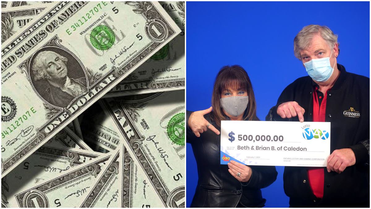 Canadian couple forget about their lottery, finally they won a bumper