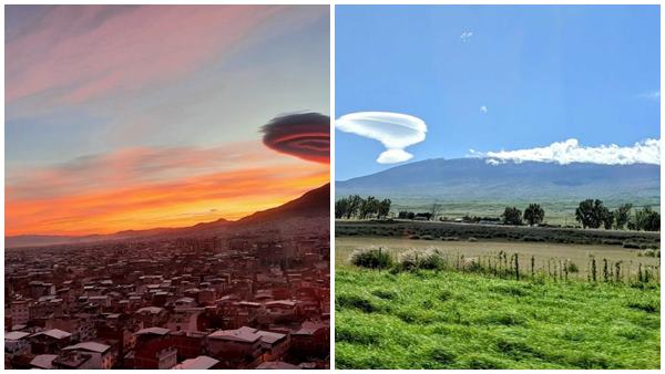 അഗ്നിപര്‍വതത്തിന് മുകളിലായി അജ്ഞാത വാഹനം