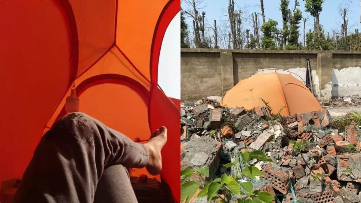 CHINESE MAN TENT VIRAL CHINESE MAN TENT VIRAL