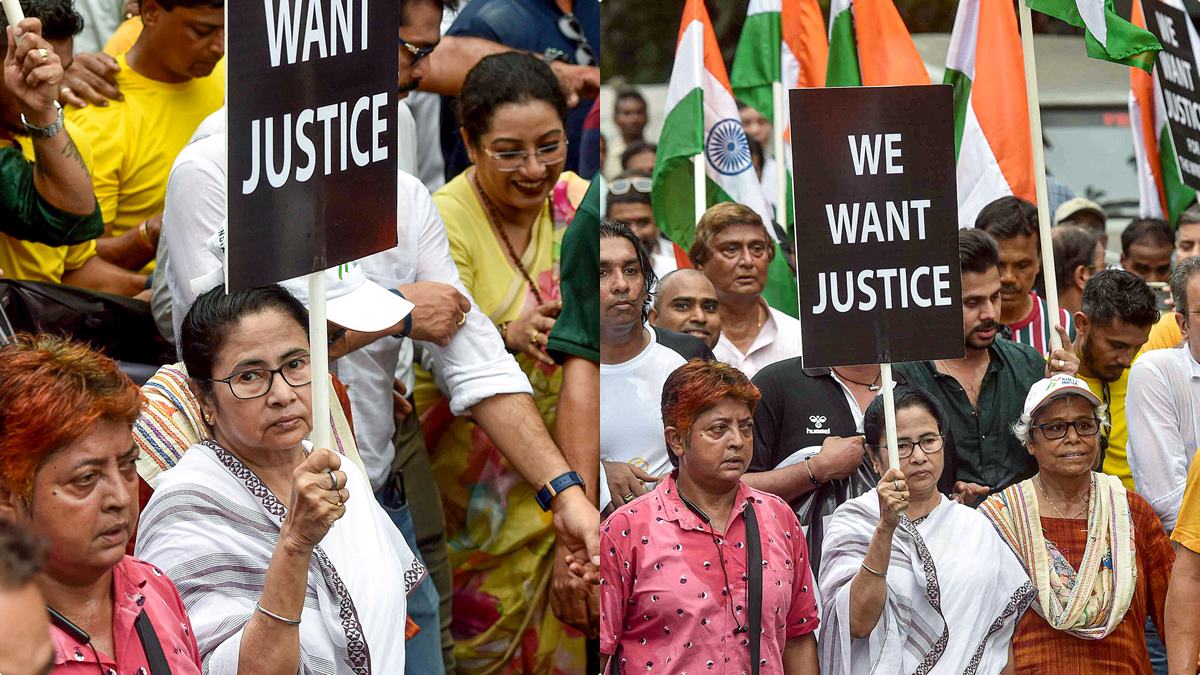 MAMATA BANERJEE WRESTLERS PROTEST MAMATA BANERJEE WRESTLERS PROTEST