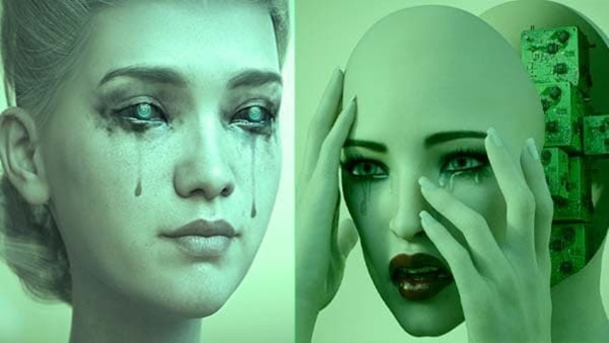 ariticial intelligence face ariticial intelligence face