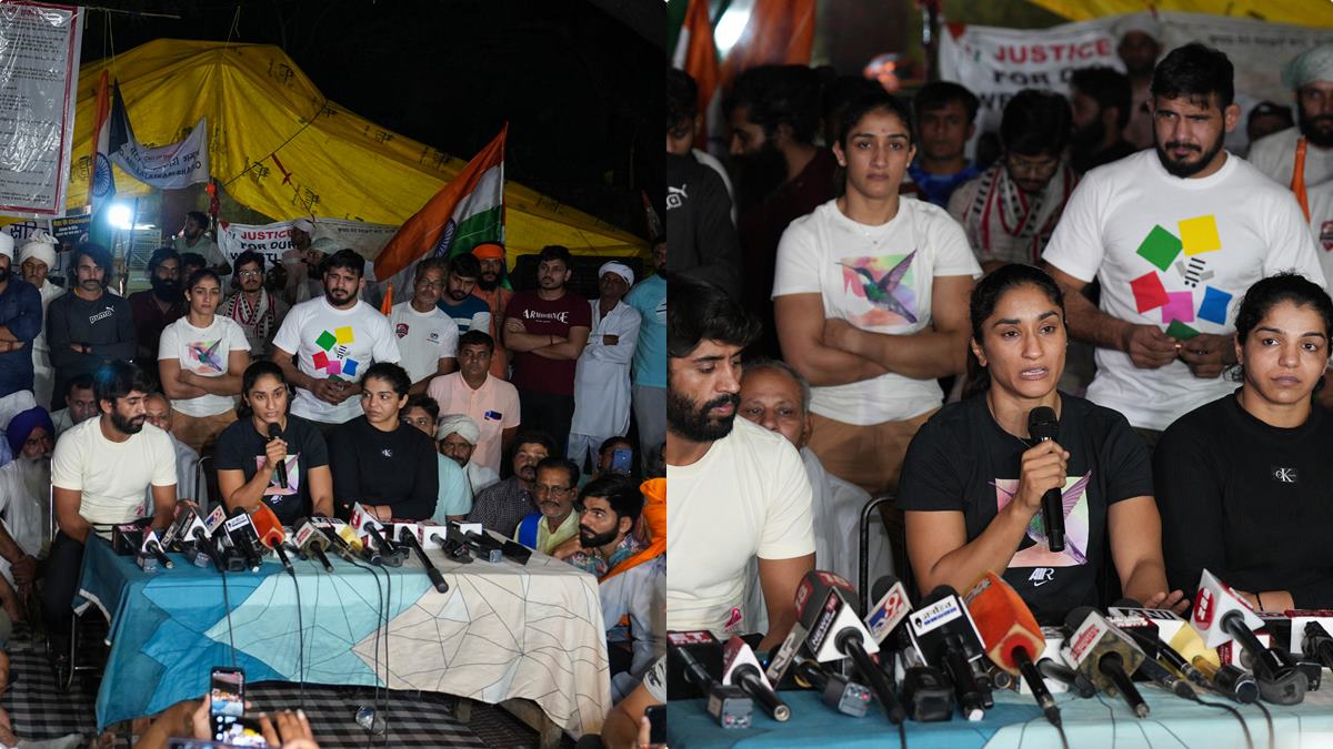 protesting wrestlers protesting wrestlers