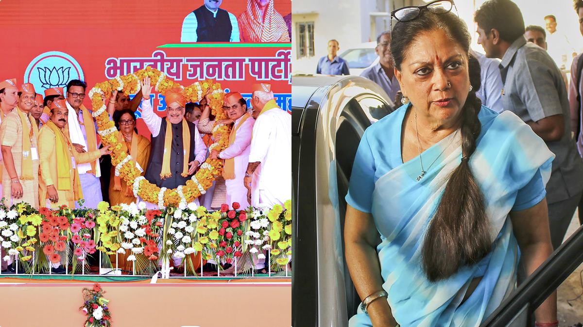 VASUNDHARA RAJE AMIT SHAH RAJASTHAN CRISIS VASUNDHARA RAJE AMIT SHAH RAJASTHAN CRISIS