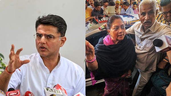 sachin pilot vasundhara raje sachin pilot vasundhara raje
