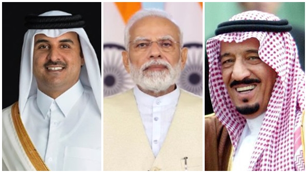 qatar-india-saudi