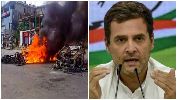 Rahul Gandhi on Manipur