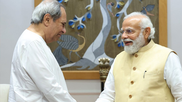 Naveen Patnaik and Modi