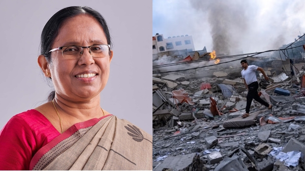 KK Shailaja on Palestine