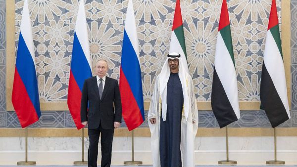 President Putin Grand Welcome Ceremony Abu Dhabi COP28