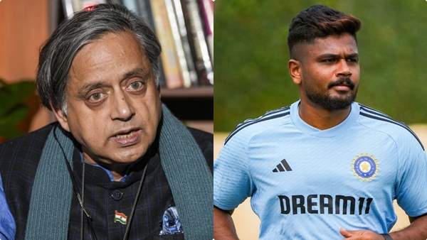 shashi-tharoor-praises-sanju-samson shashi-tharoor-praises-sanju-samson