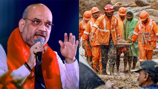 amitshahwayanadlandslide