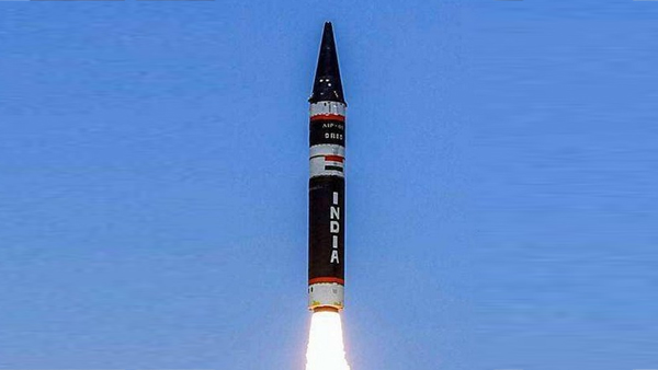 Nuclear Capable K4 Ballistic Missile