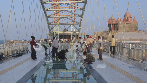 Kanyakumari Glass Bridge