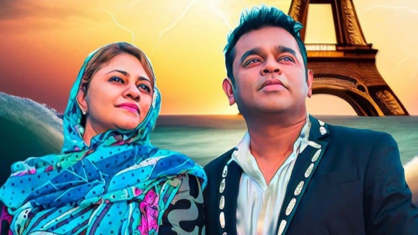 ar rahman with wife saira banu
