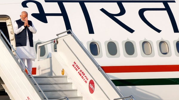 modi back from saudi to india
