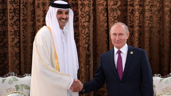 qatar emir in russia