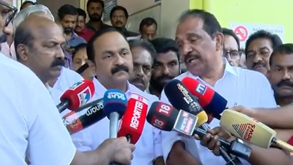 vd satheesan on munambam