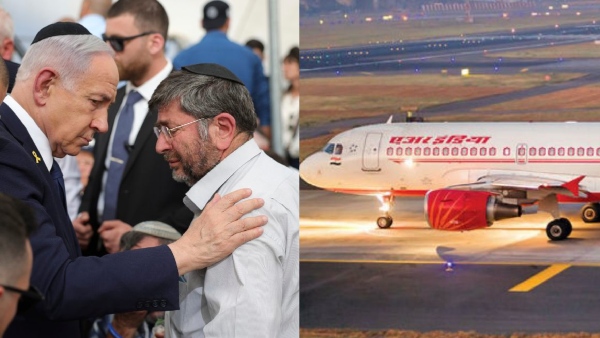 airindia flight to israel diverted to uae