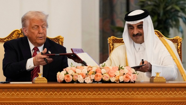 qatar emir trump in doha