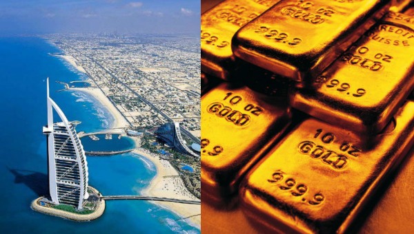 uae gold import to india