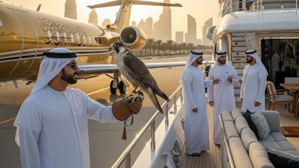 qatar saudi uae leaders luxuious life-