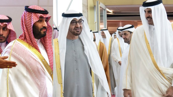 qatar uae saudi leaders meet arab summit-