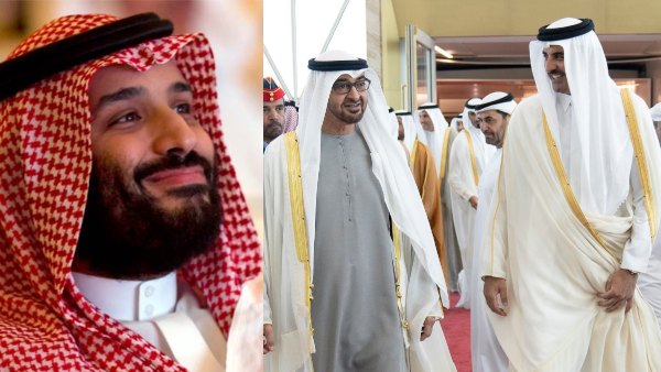 uae saudi leaders in qatar
