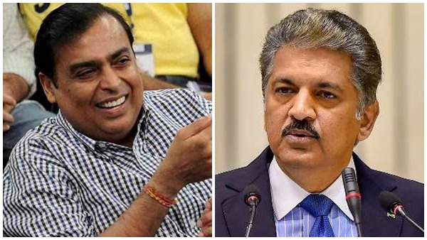 mukesh-ambani anand mahindra mukesh-ambani anand mahindra