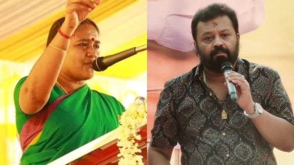 Sobha Surendran-suresh gopi Sobha Surendran-suresh gopi