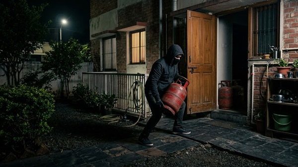 Bengaluru LPG Theft Bengaluru LPG Theft