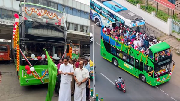 ksrtc double decker bus kozhikode