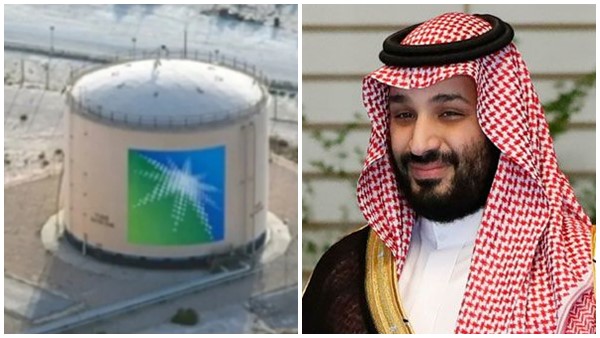 saudi aramco profit fall