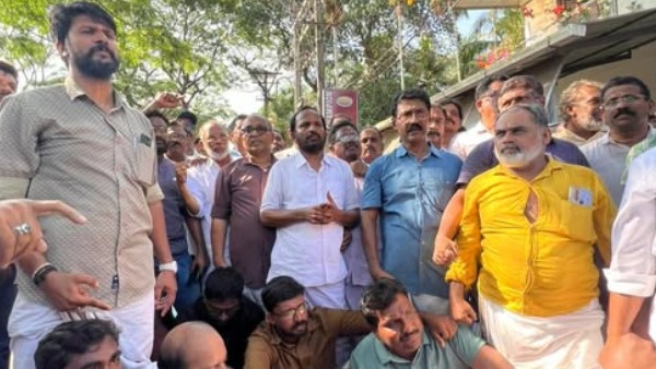 tn prathapan arrested in thrissur tn prathapan arrested in thrissur