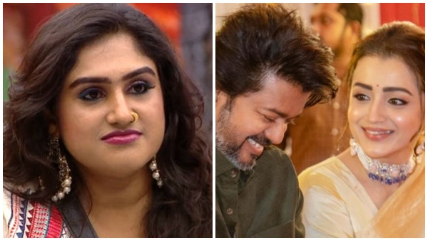 vanitha vijayakumar about vijay and trisha